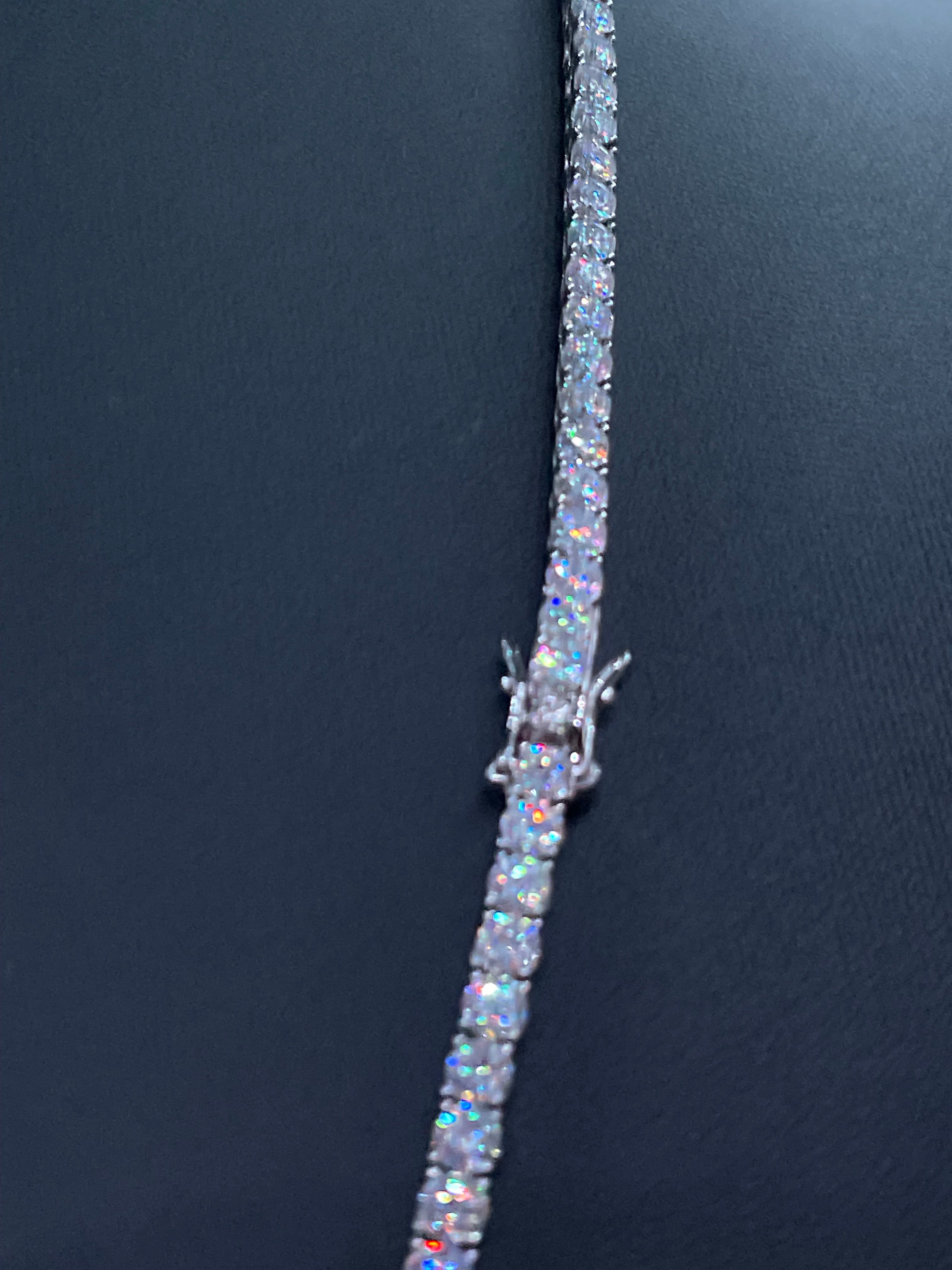 Moissanite Tennis Chain