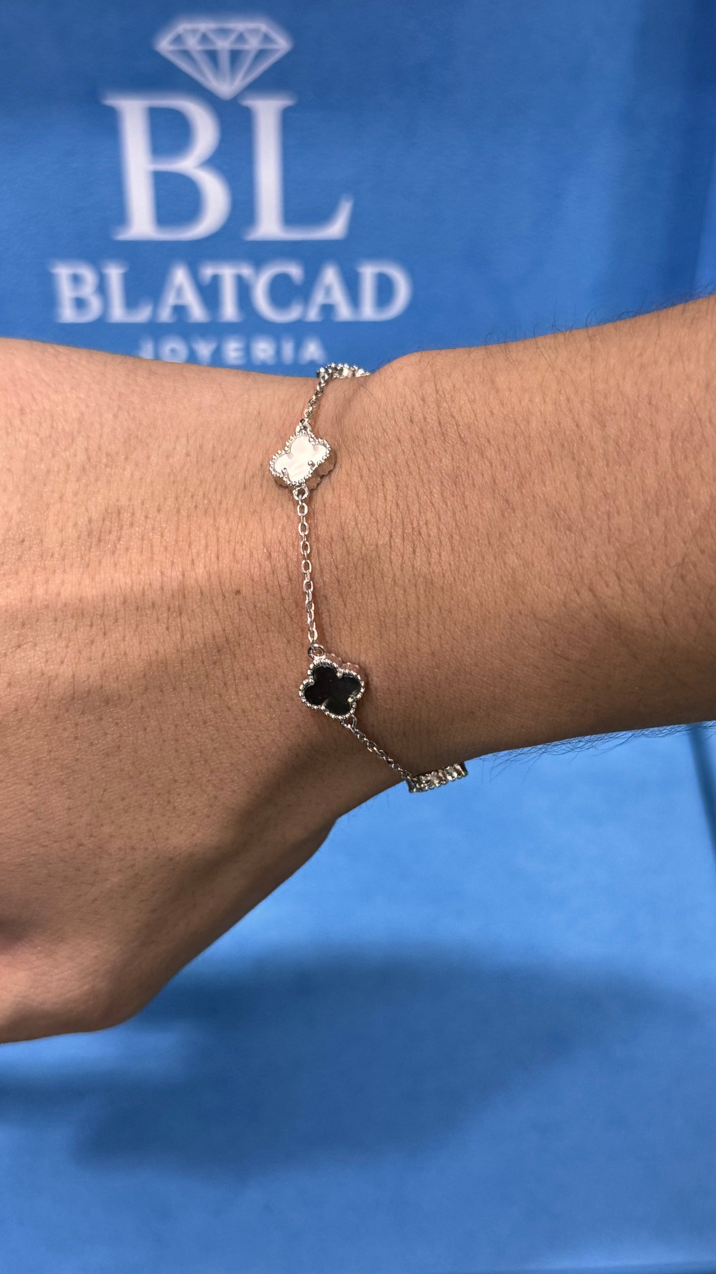 Pulso Van Cleef Plata.925