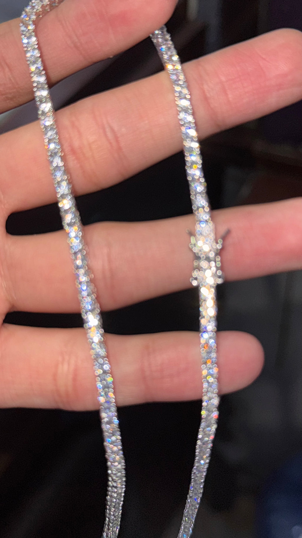 Cadena Tennis Plata.925