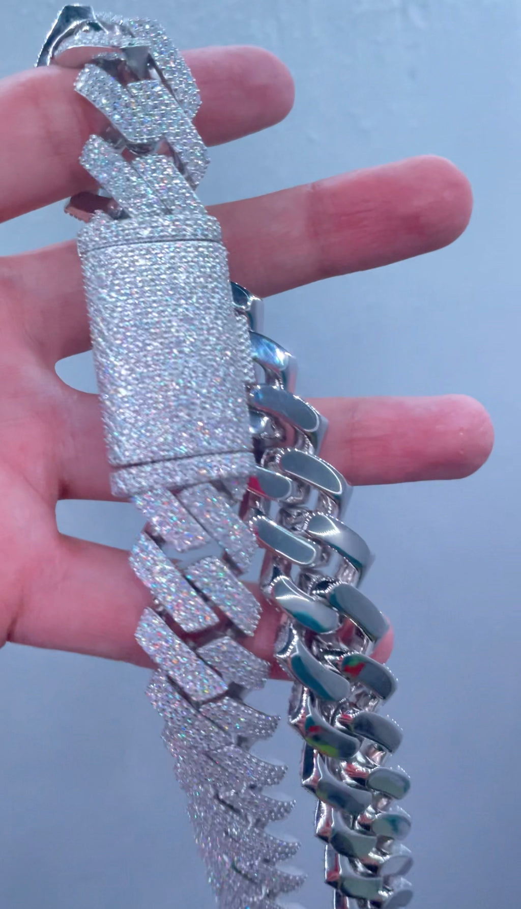925 Silver Miami Chain