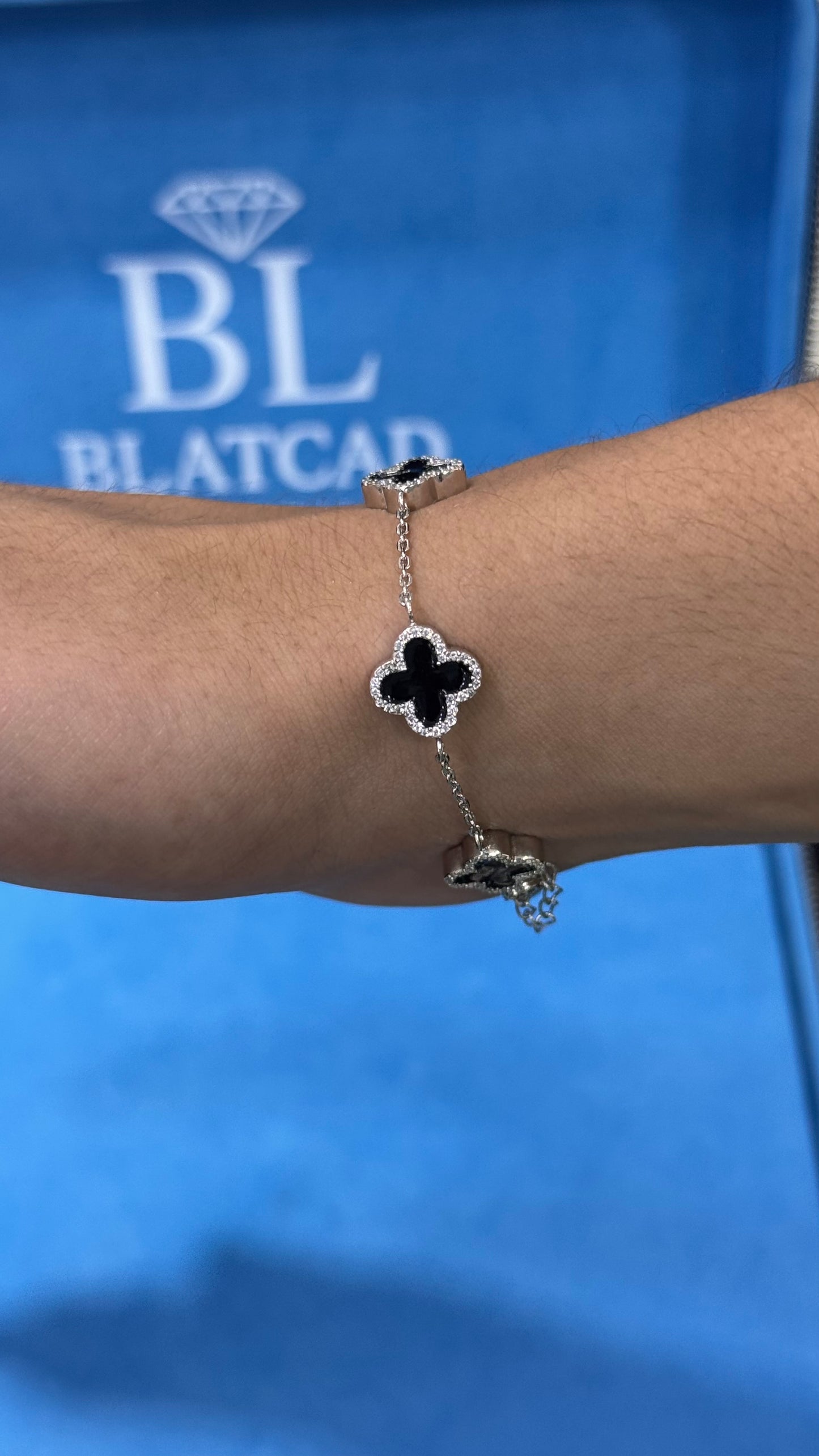 Pulso Van Cleef Plata.925