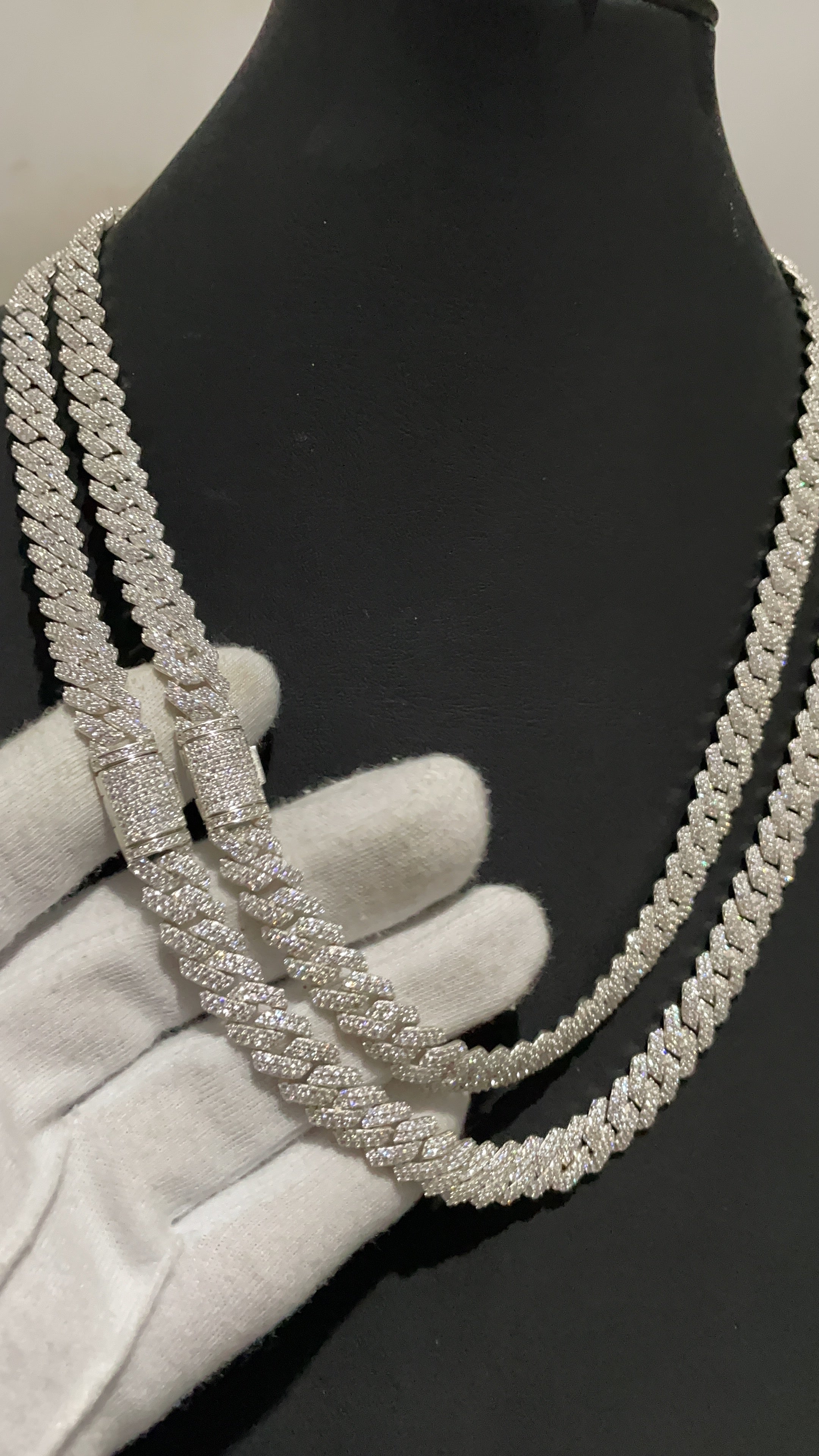 925 Silver Miami Chain
