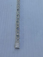 Pulso Cuadrado Plata.925