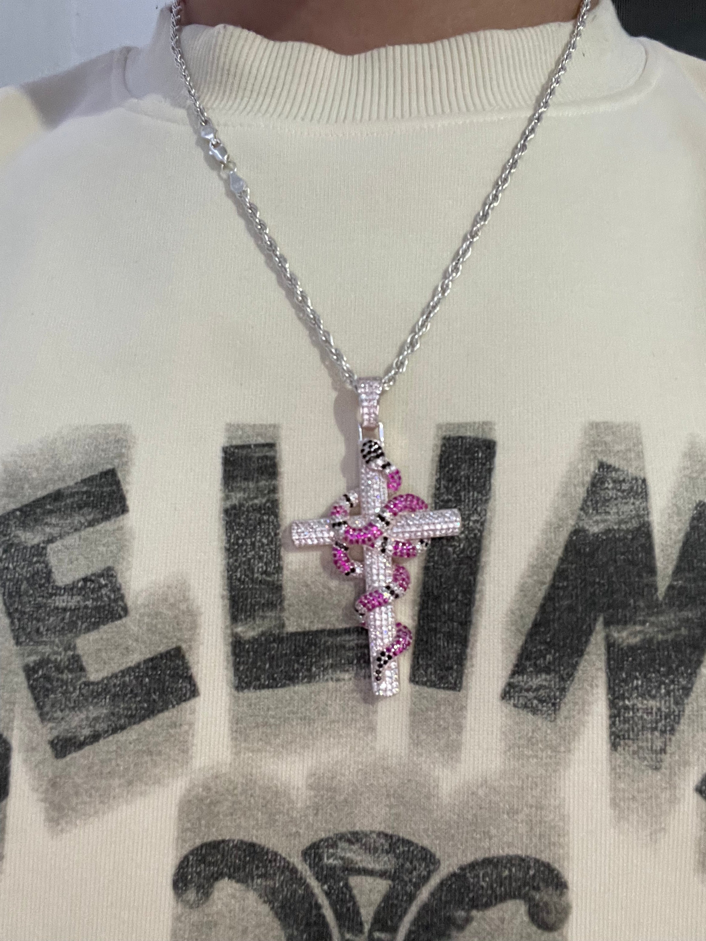 925 Silver Cross Pendant