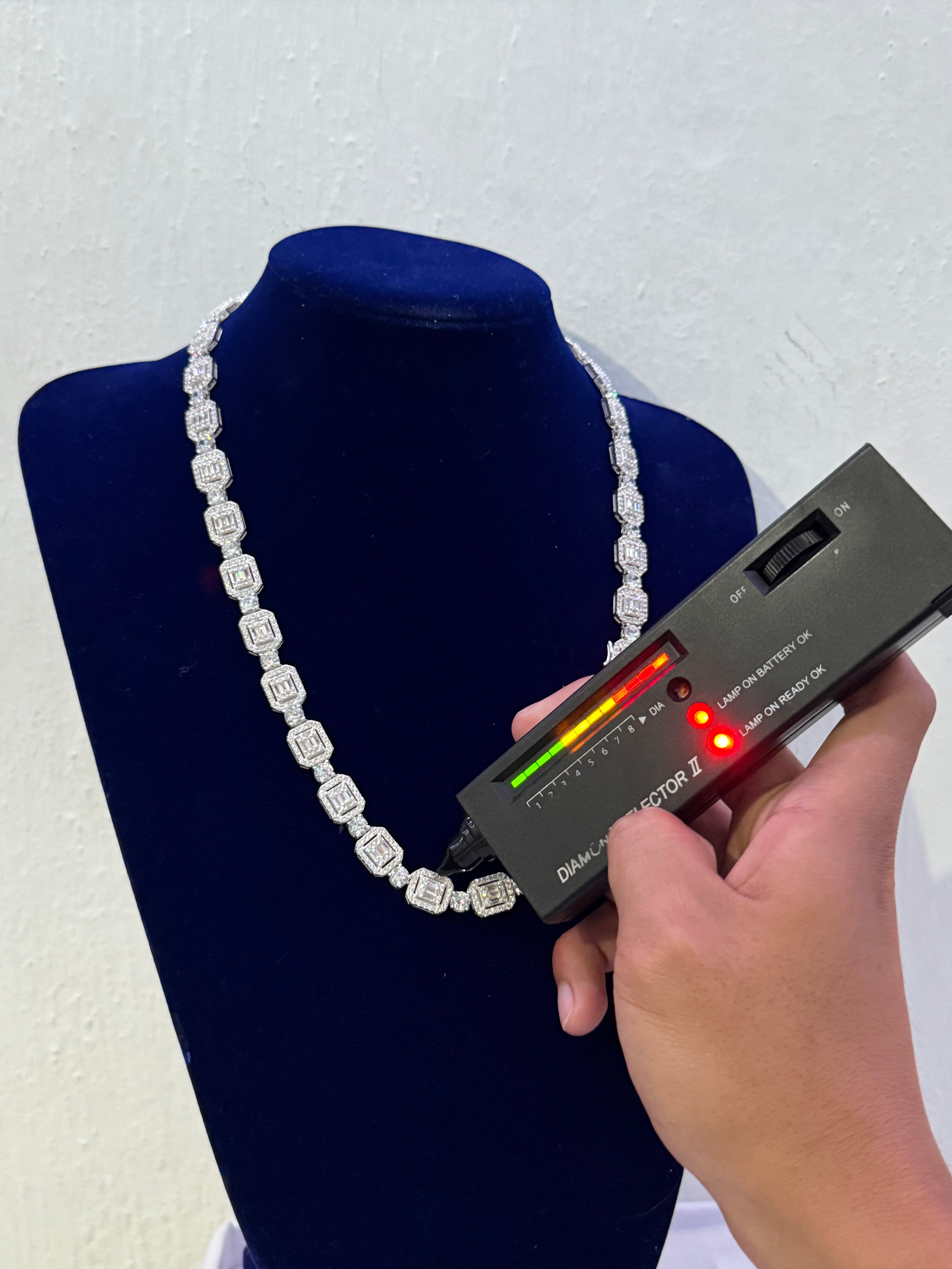 Cadena Cuadrada Plata.925