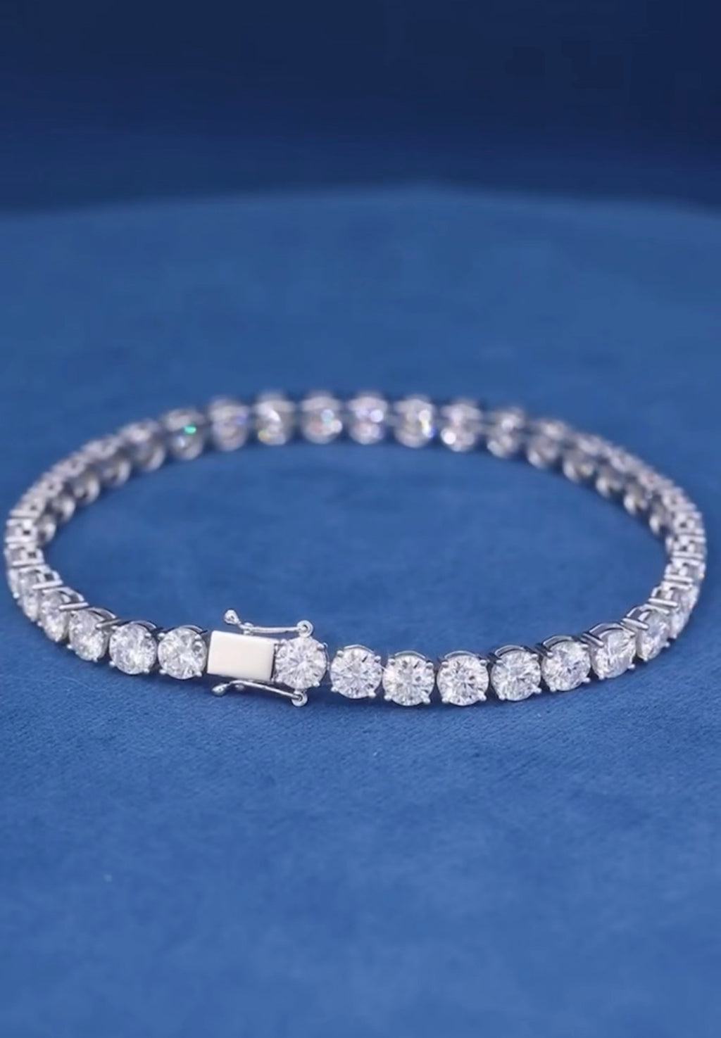 14K Gold Tennis Bracelet