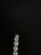 Silver Circle Bracelet.925