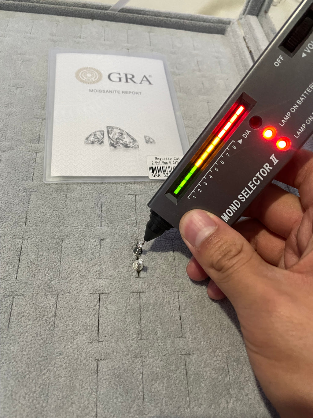 Aretes Moissanite Vvs 1