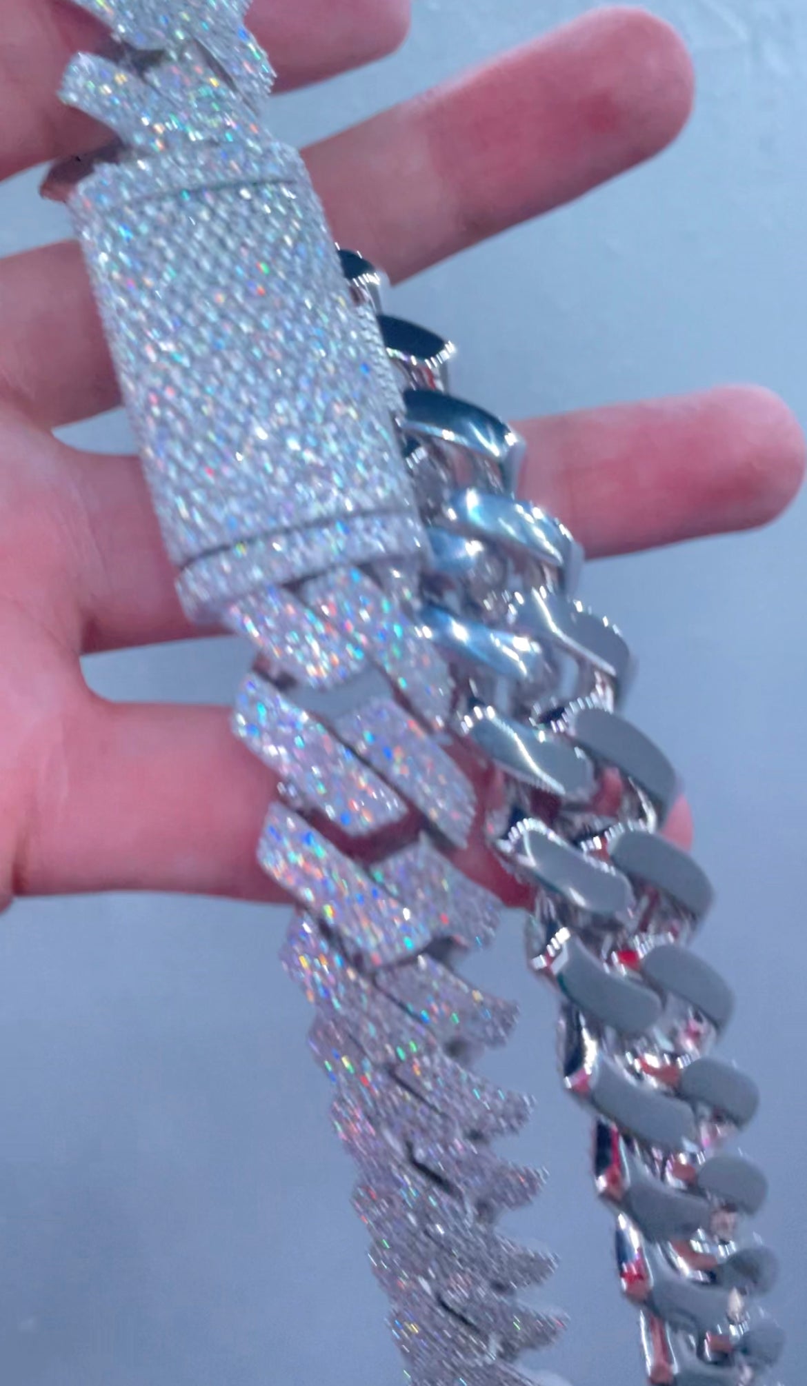 925 Silver Miami Chain