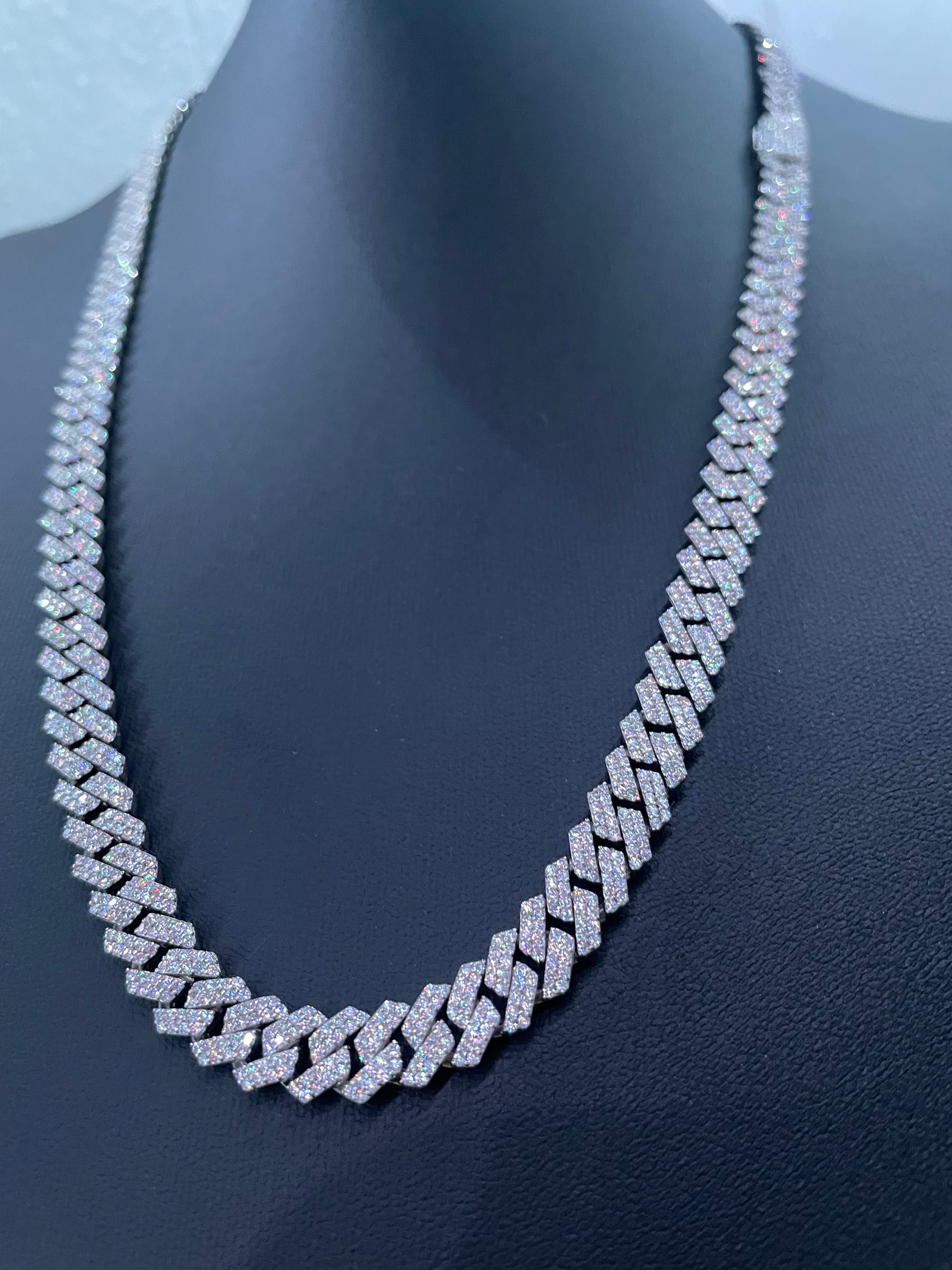 Miami Moissanite Chain
