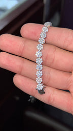 Pulso Tennís Circle Plata.925