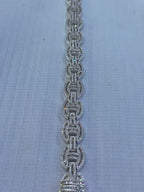 Pulso Tipo Gucci Plata.925