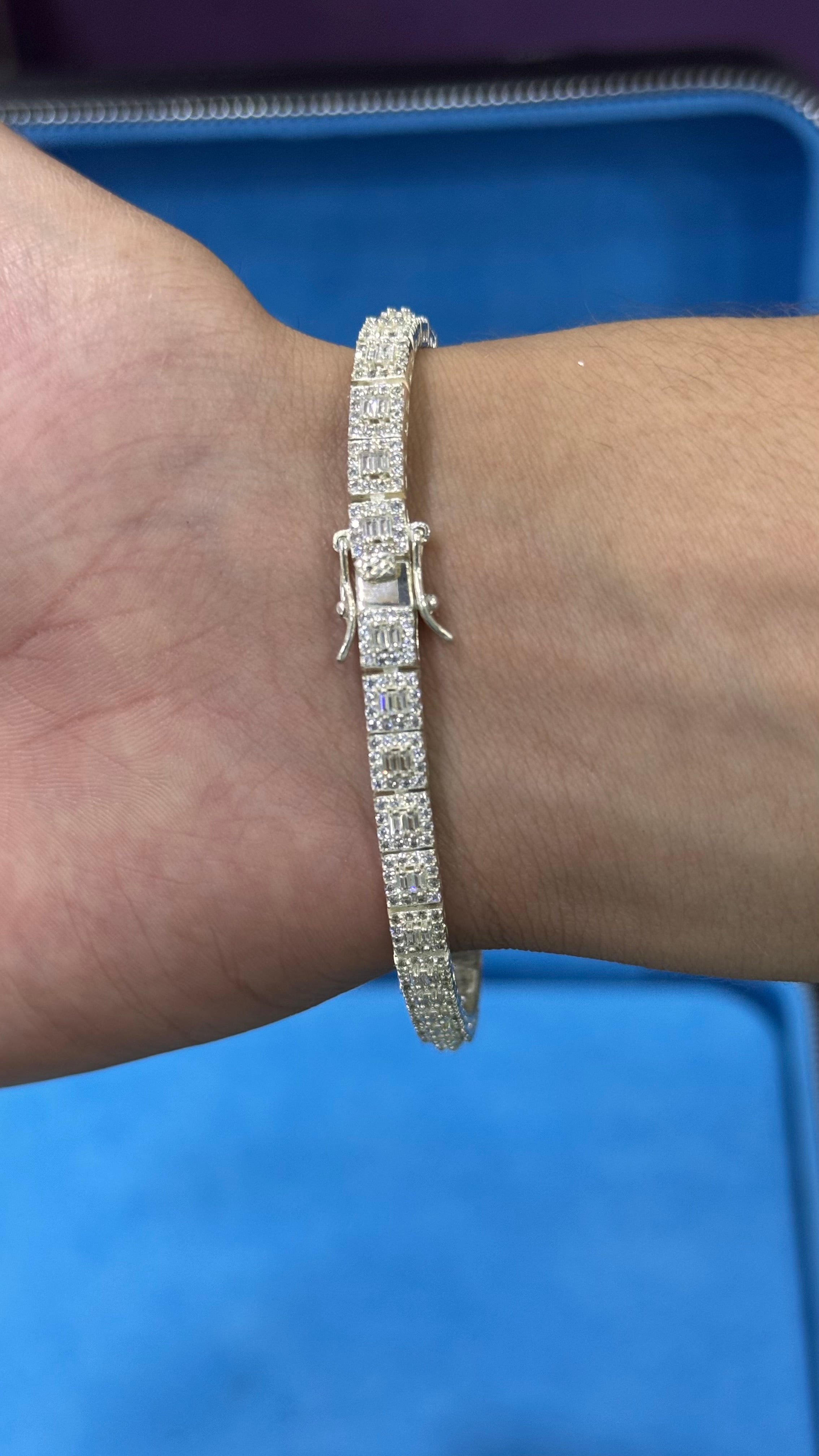 Pulso Cuadrado Plata.925