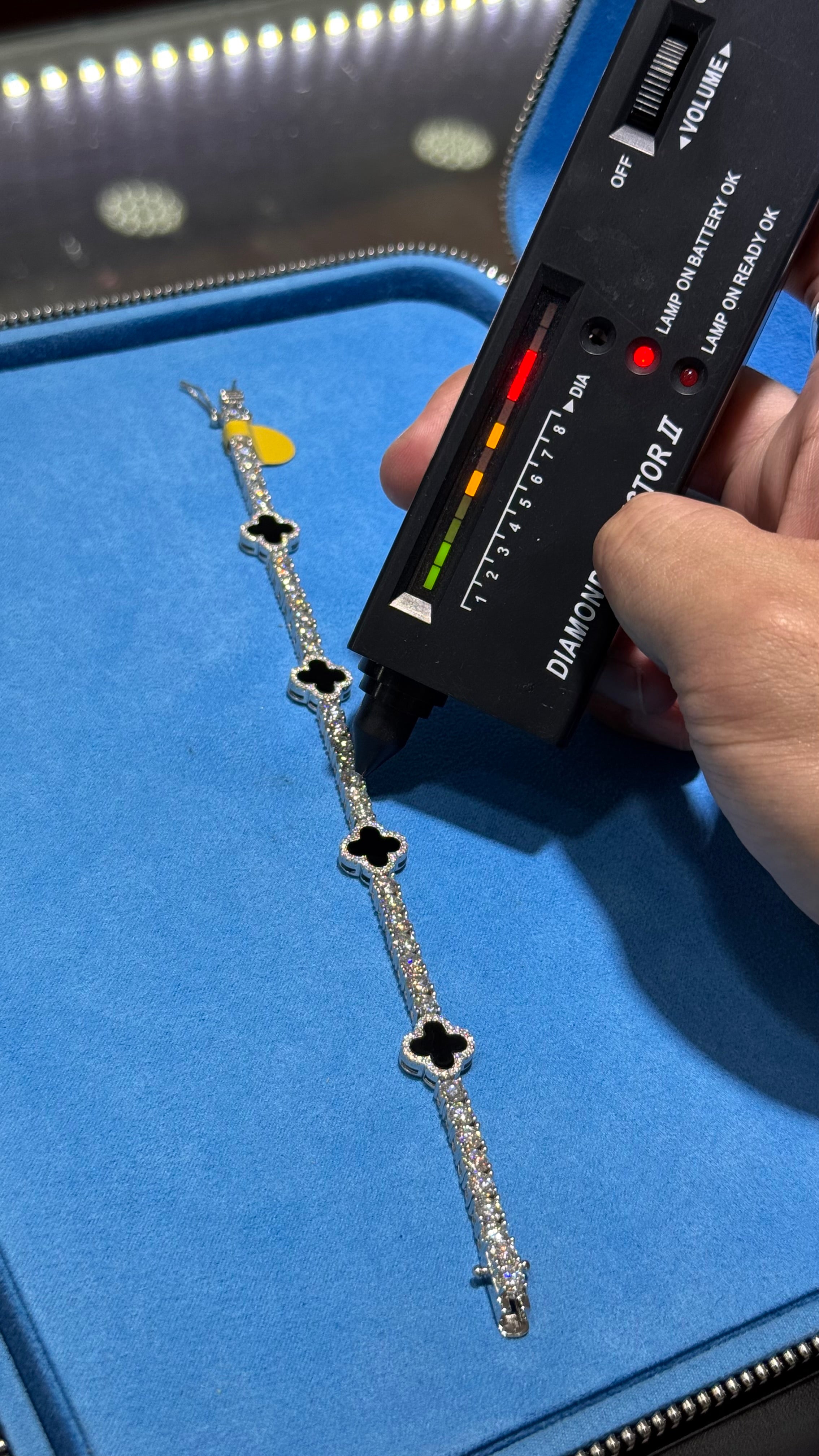 Pulso VanTen Moissanita Plata.925