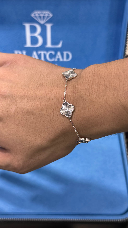 Pulso Van Cleef Plata.925