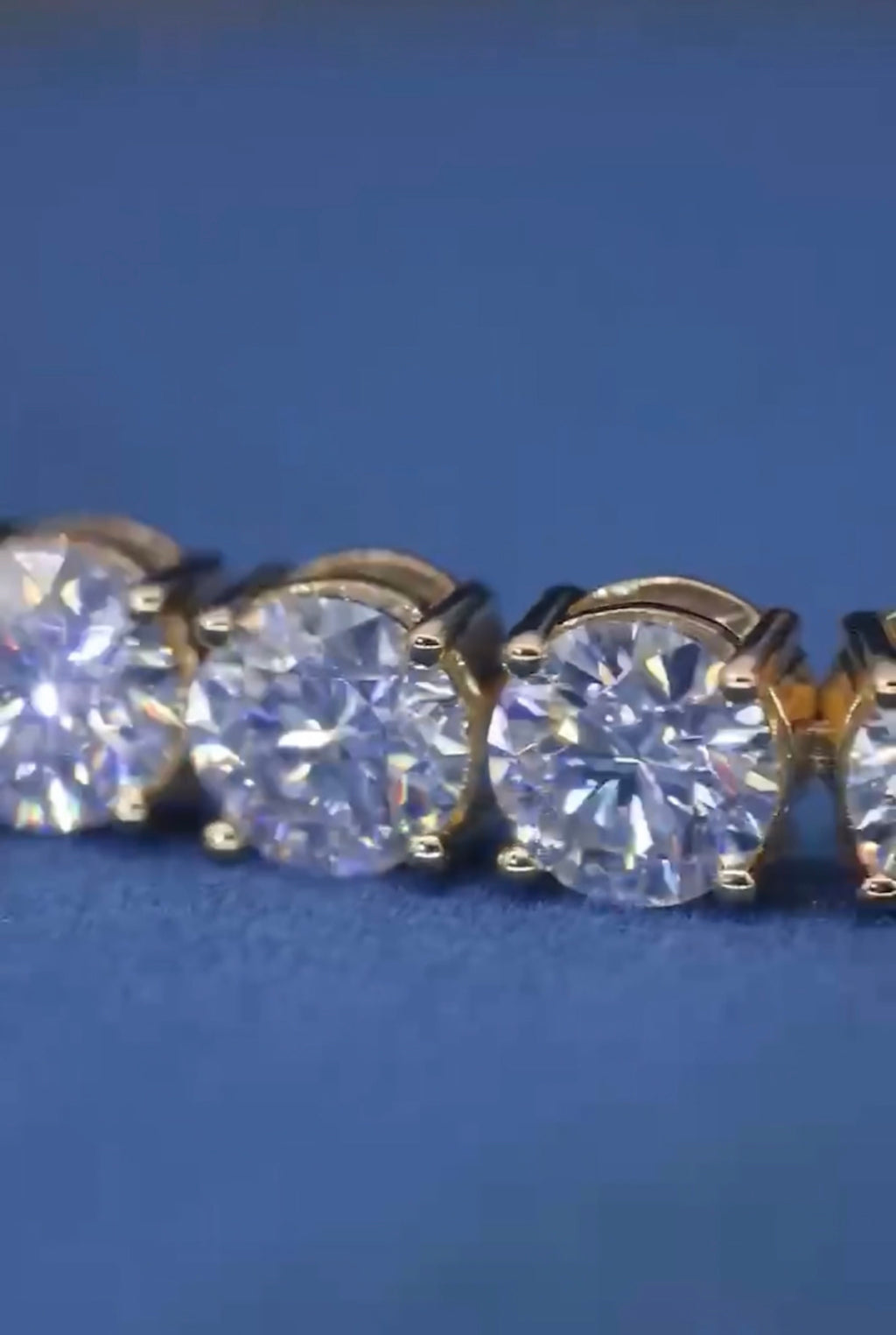 14K Gold Tennis Bracelet