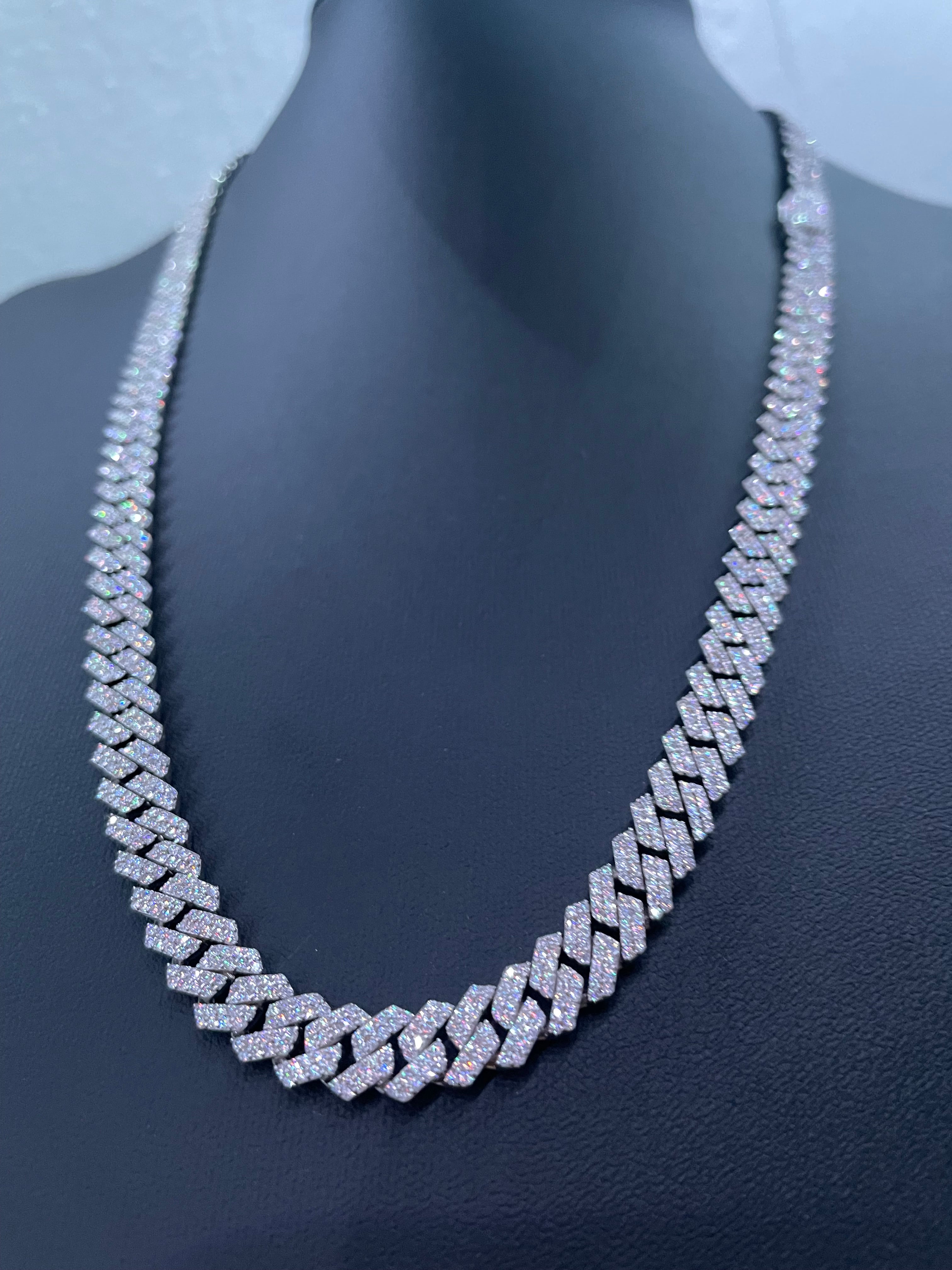 Miami Moissanite Chain