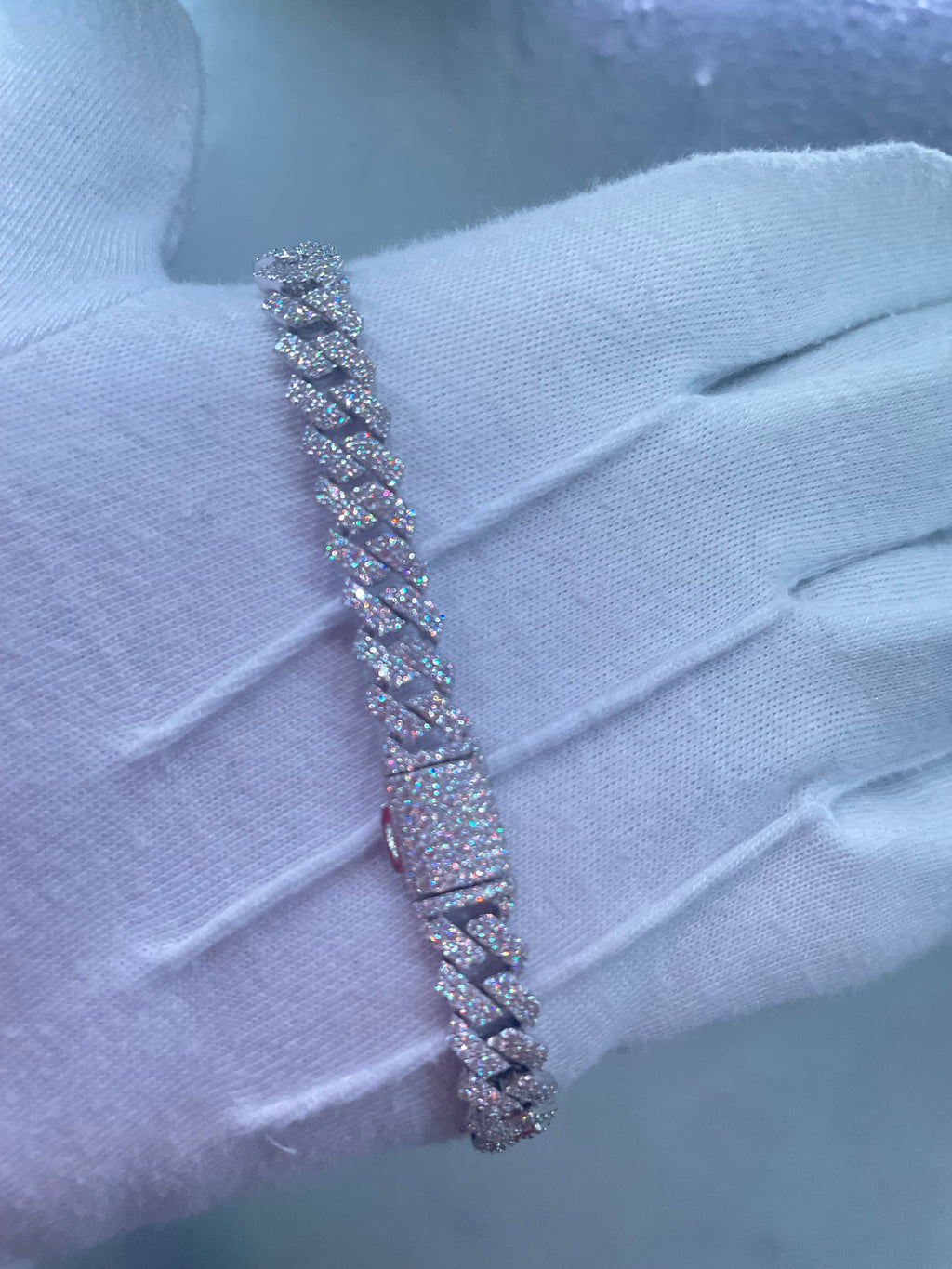 Pulso Miami Moissanite Plata.925