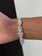 Pulso Cuadrado Plata.925