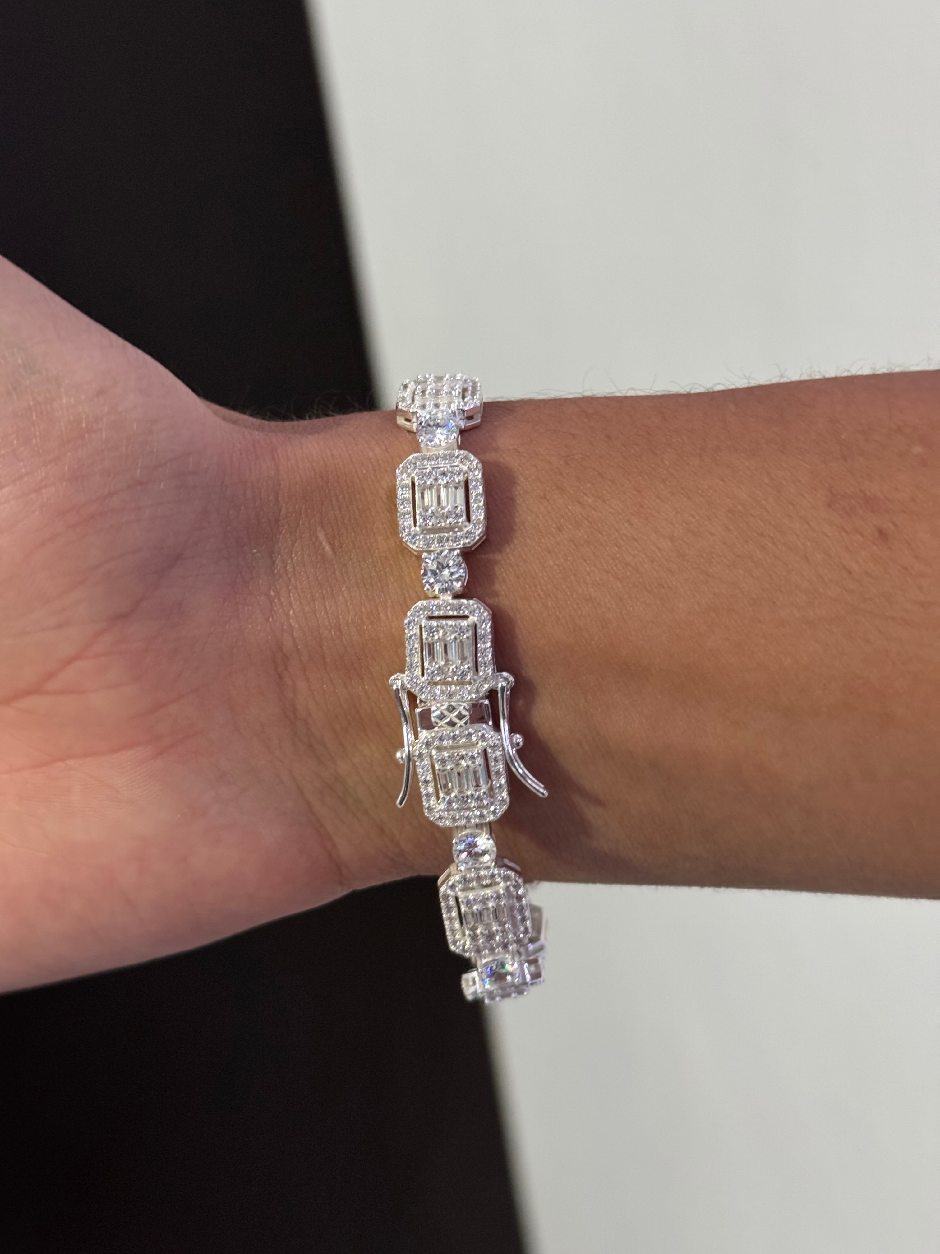 Pulso Cuadrado Plata.925