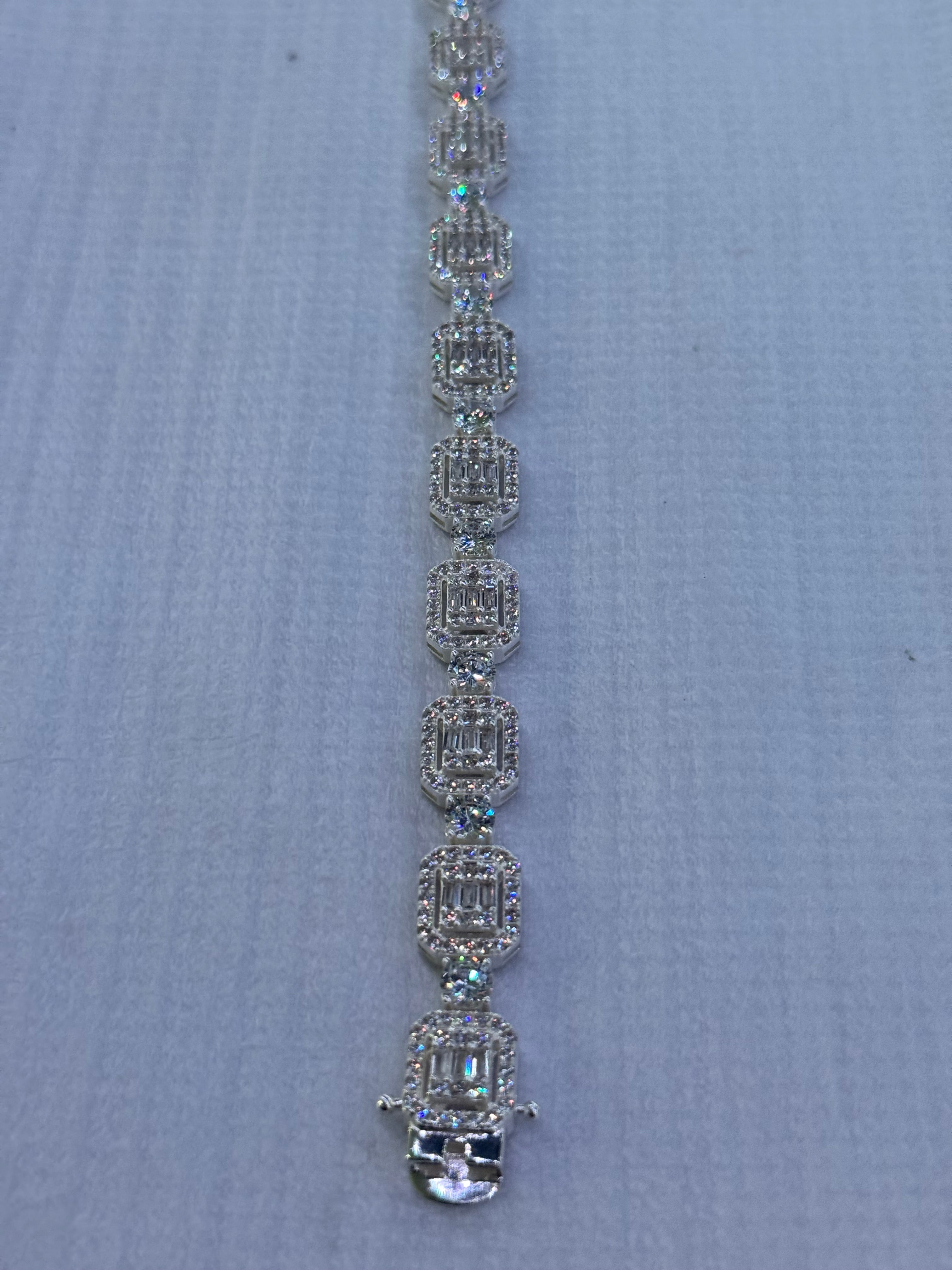 Pulso Cuadrado Plata.925