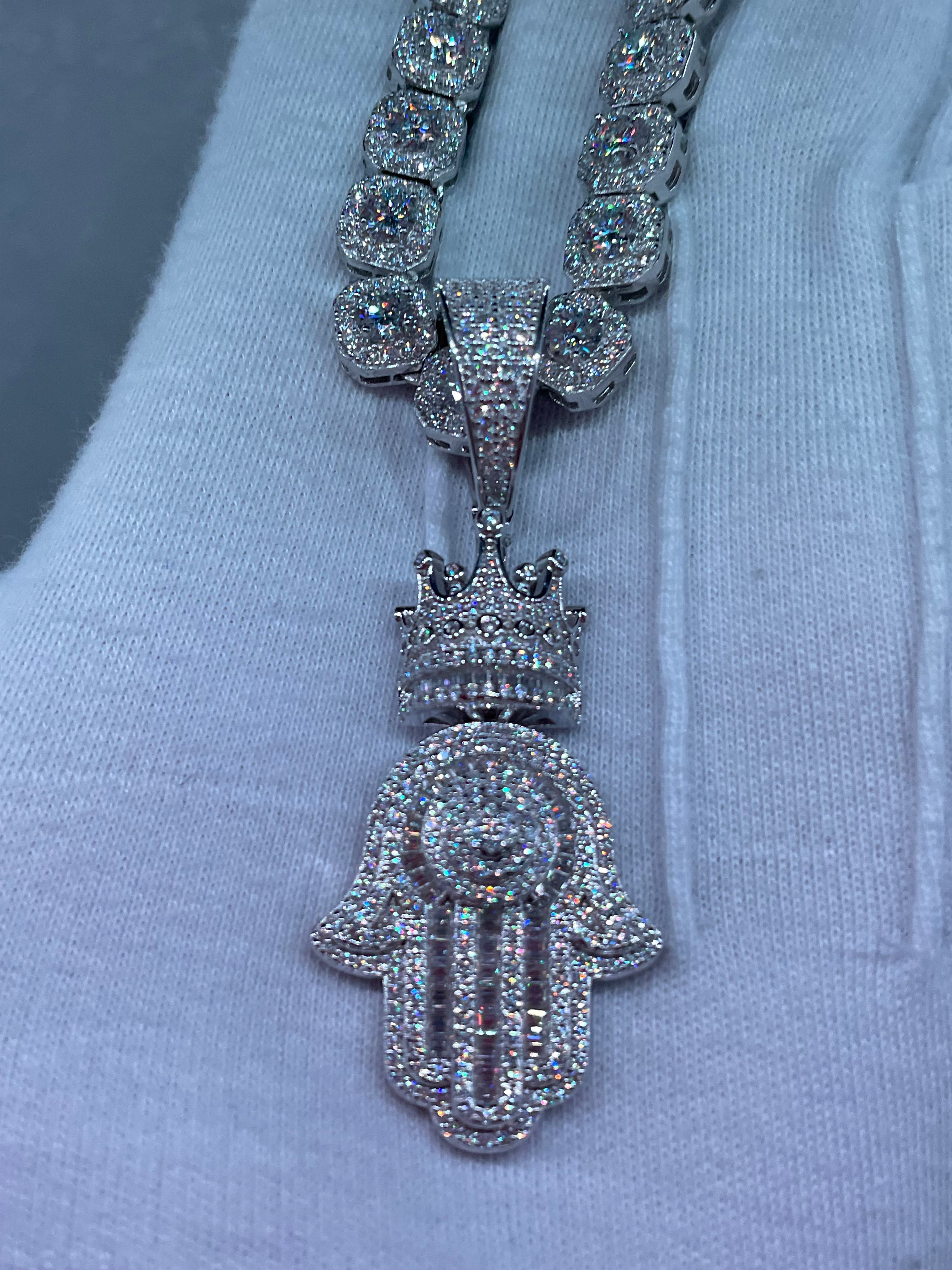 I said Hand of Fatima 🪬 Moissanite