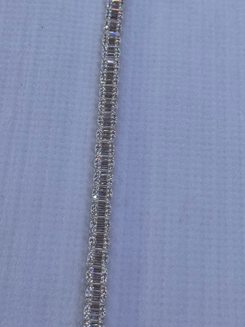 Pulso Baguette Plata.925