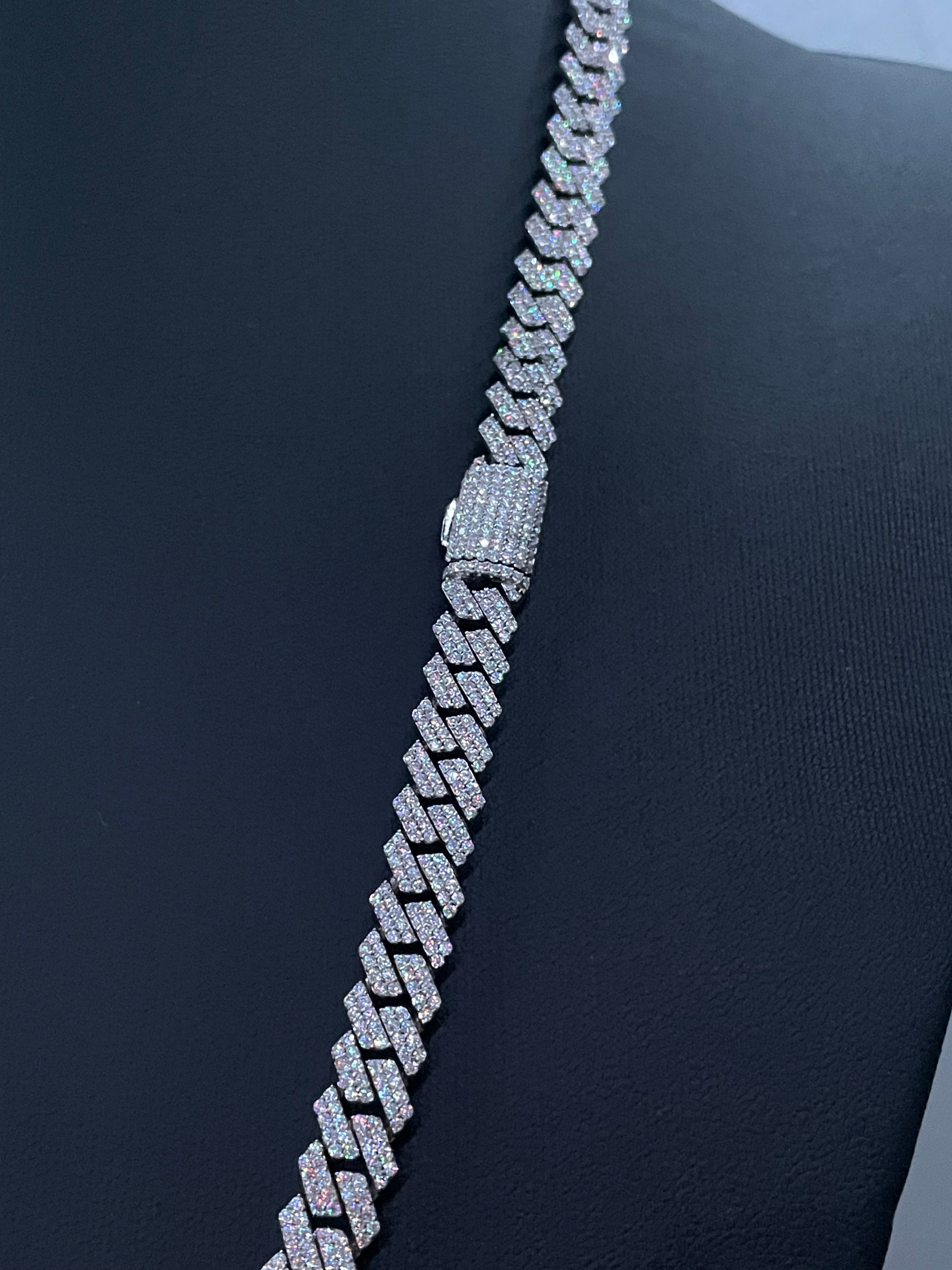 Miami Moissanite Chain