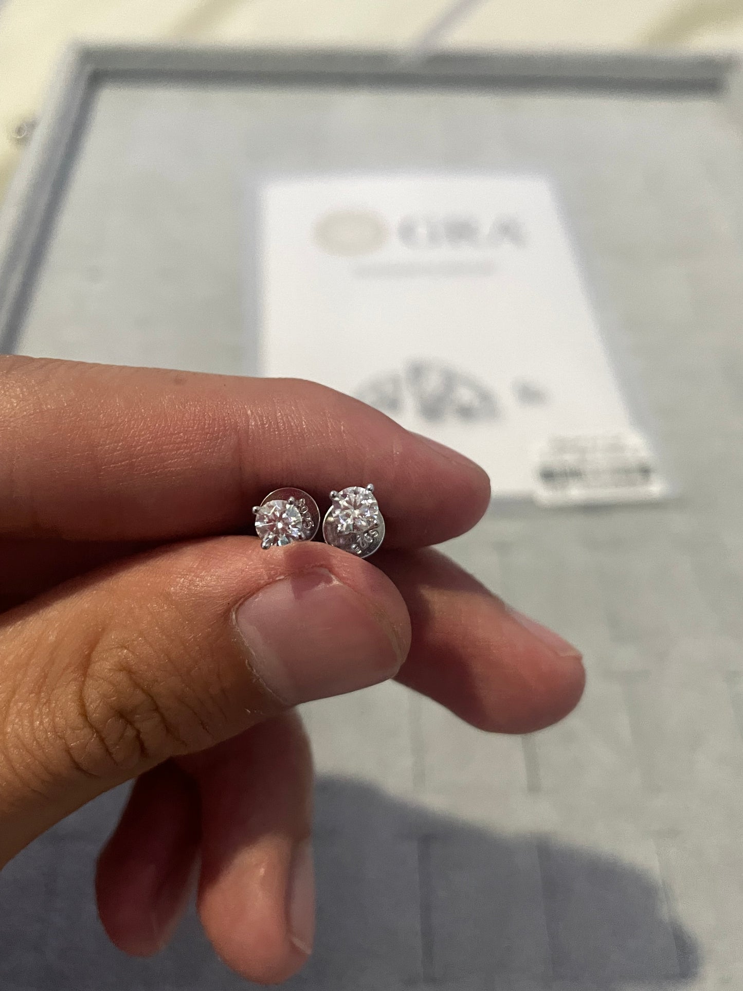 Aretes Moissanite Vvs 1