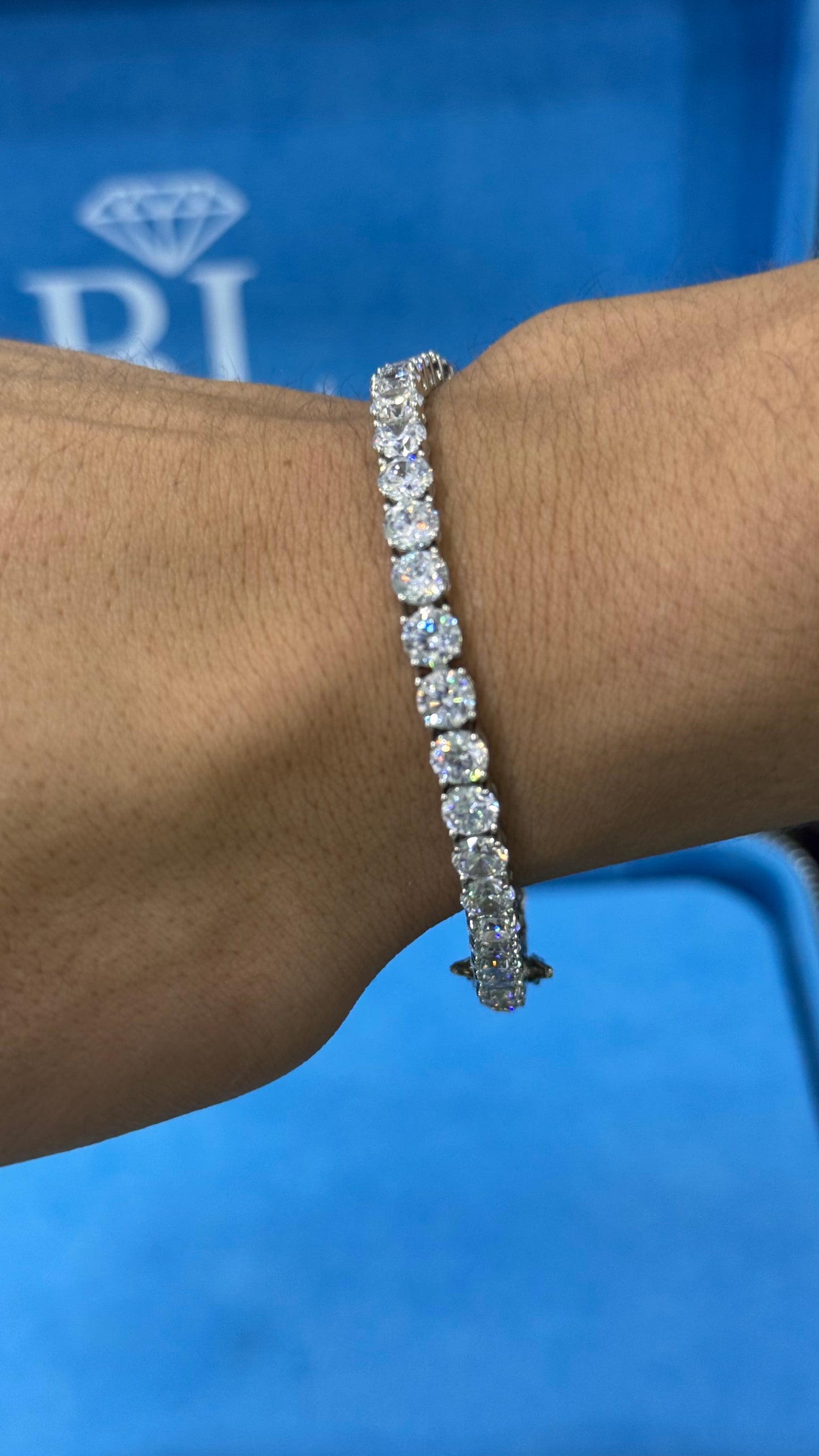 Pulso Tennis Plata.925