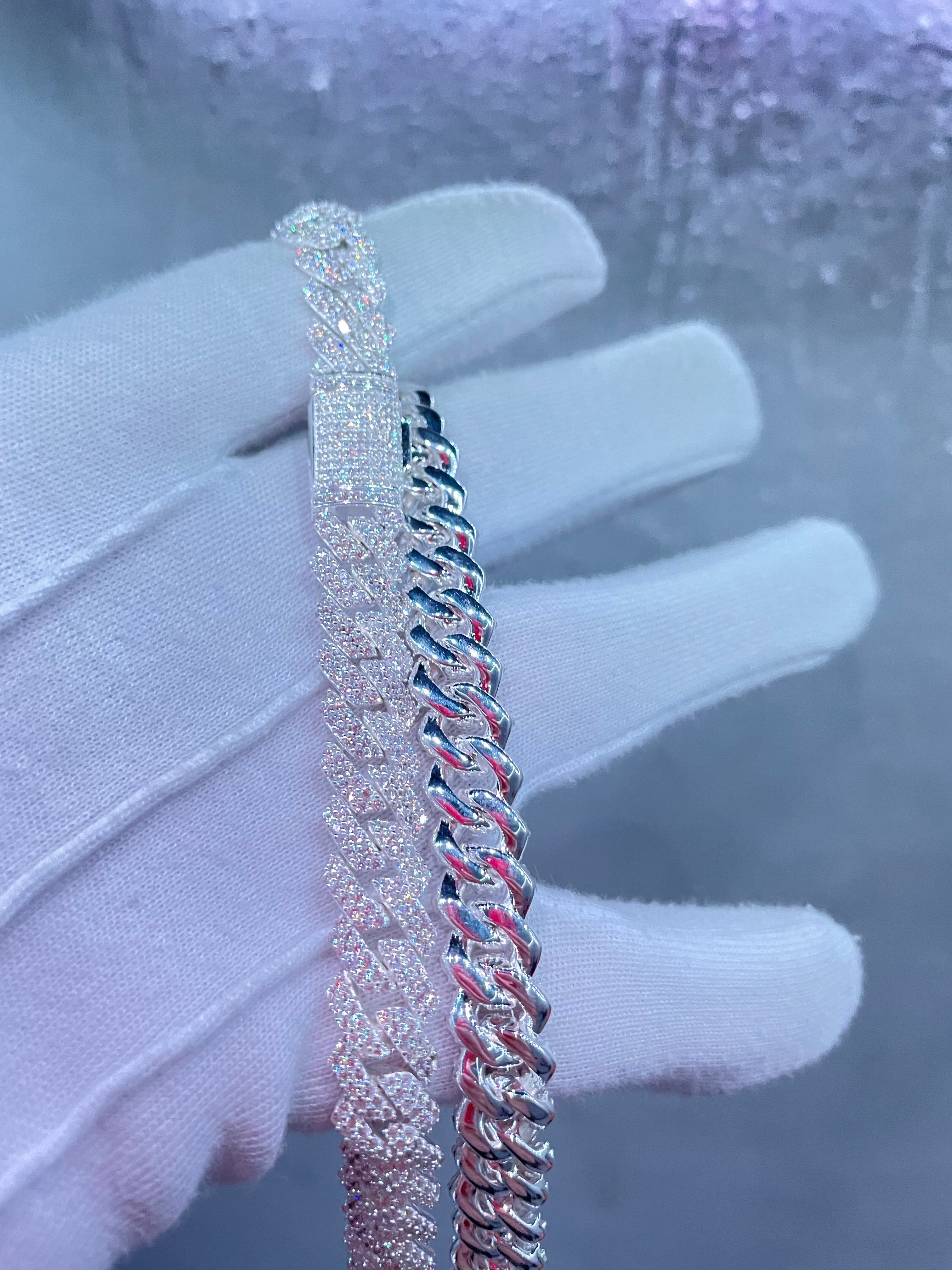 925 Silver Miami Chain