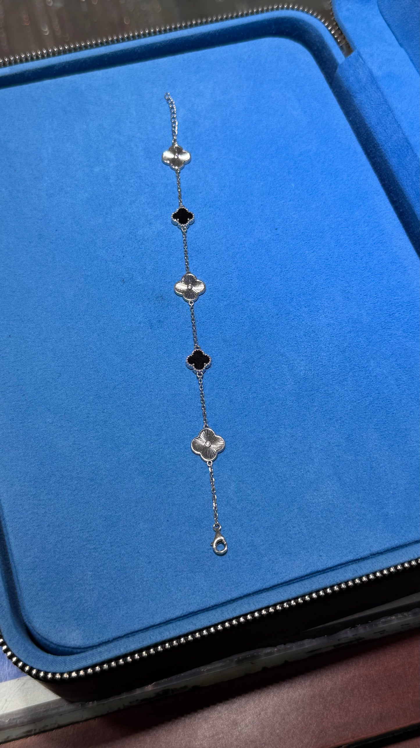 Pulso Van Cleef Plata.925