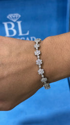 Pulso Copos nieve Plata.925