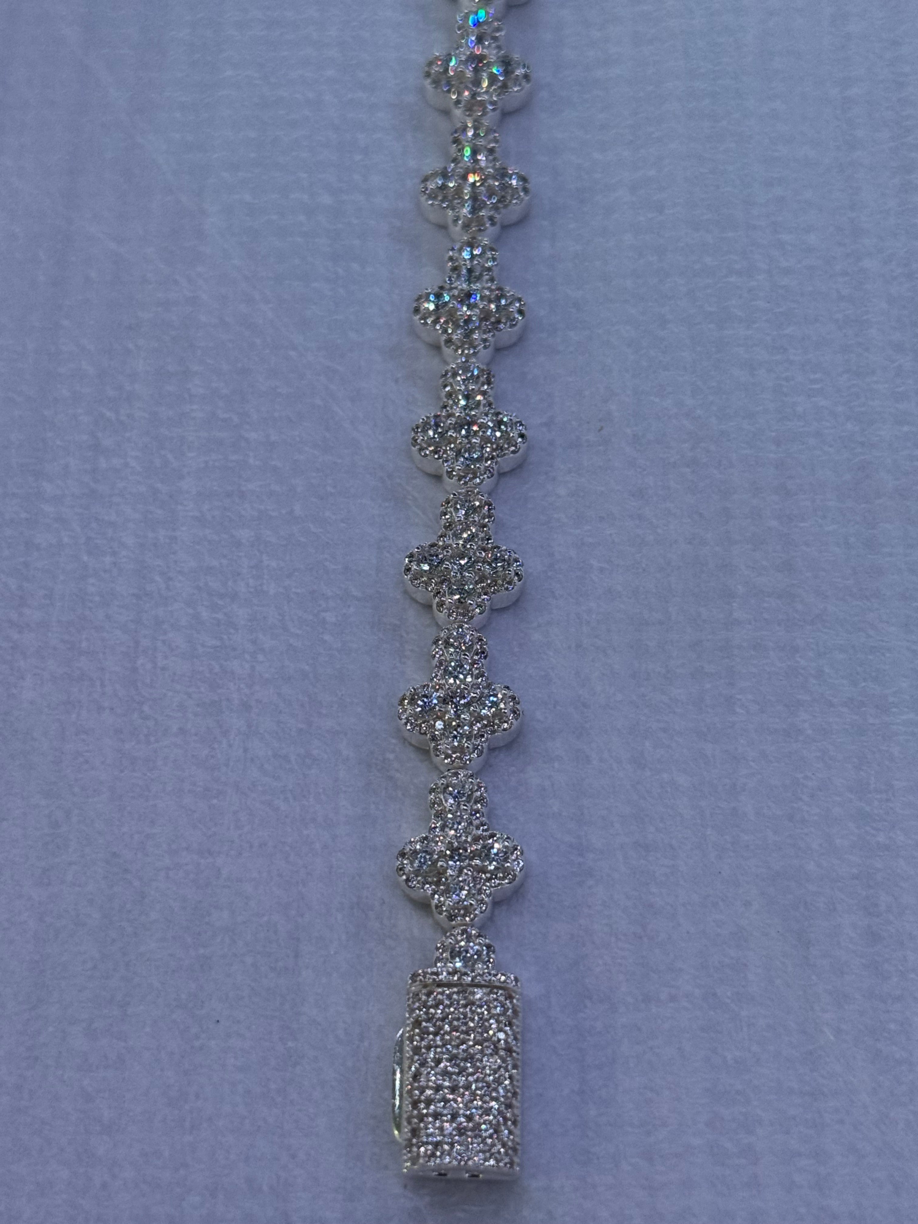 Pulso de Cruz Plata.925