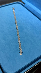 Pulso Tennis Circle Plata.925