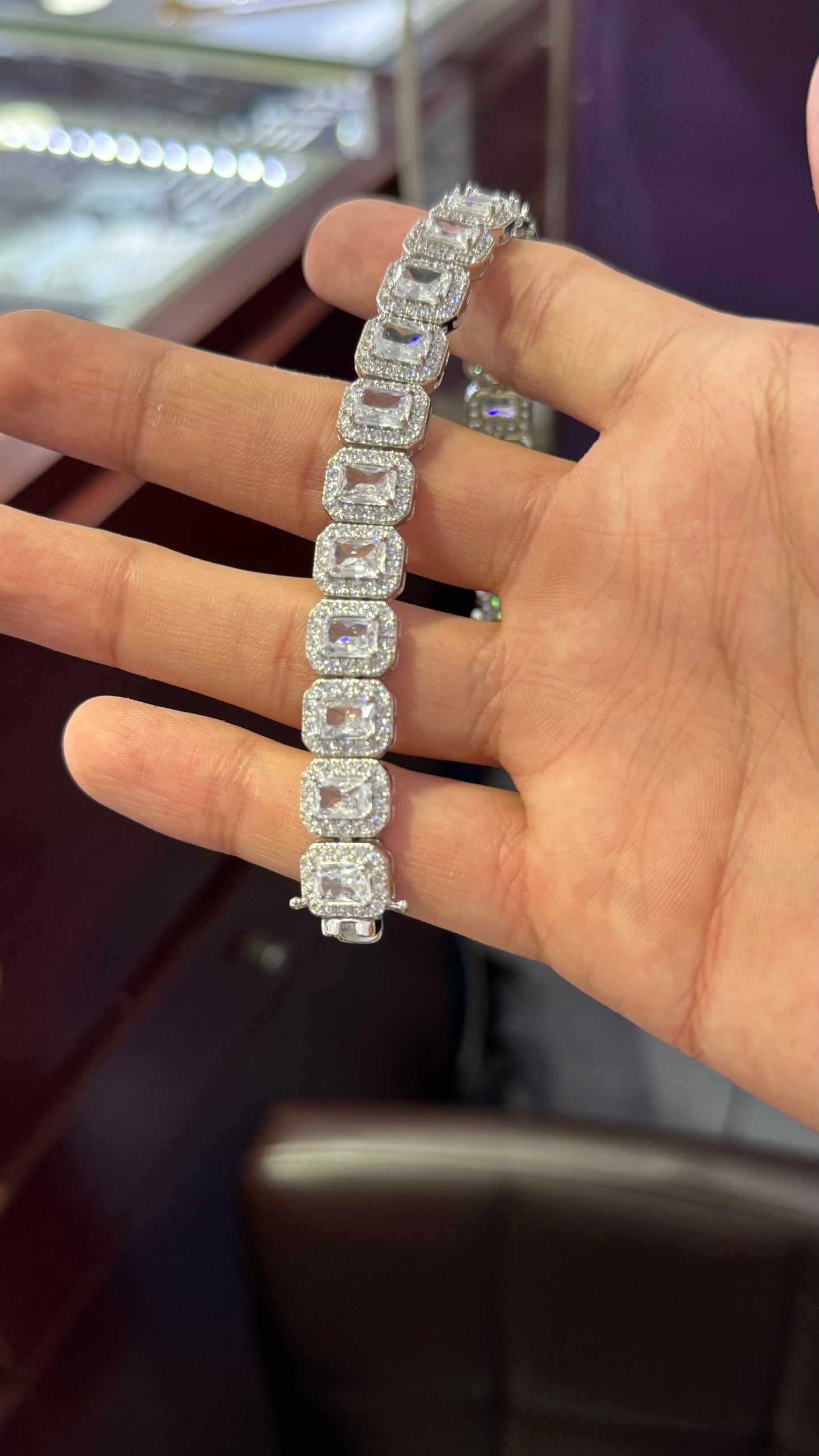 Pulso Cuadrado Plata.925