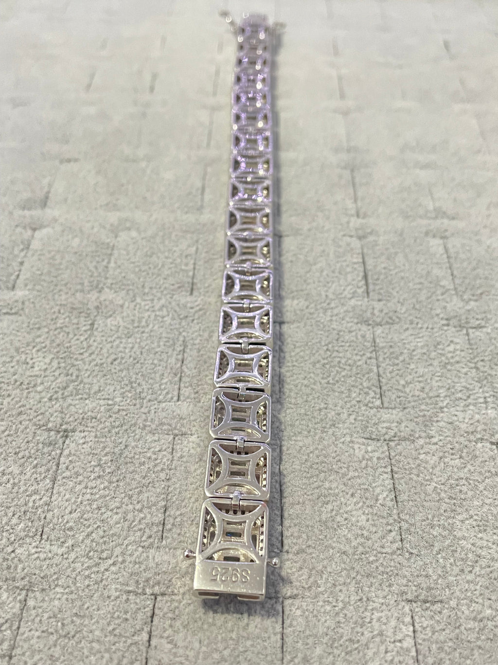 925 Silver Square Bracelet
