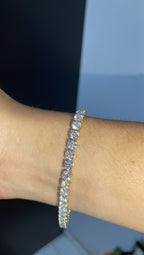 14K Gold Tennis Bracelet