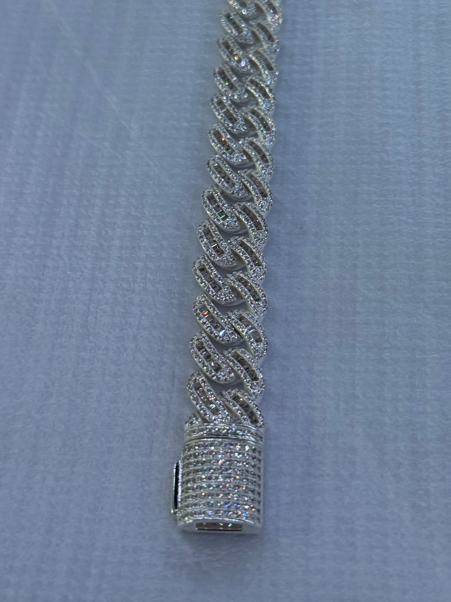 Pulso Baguette Plata.925