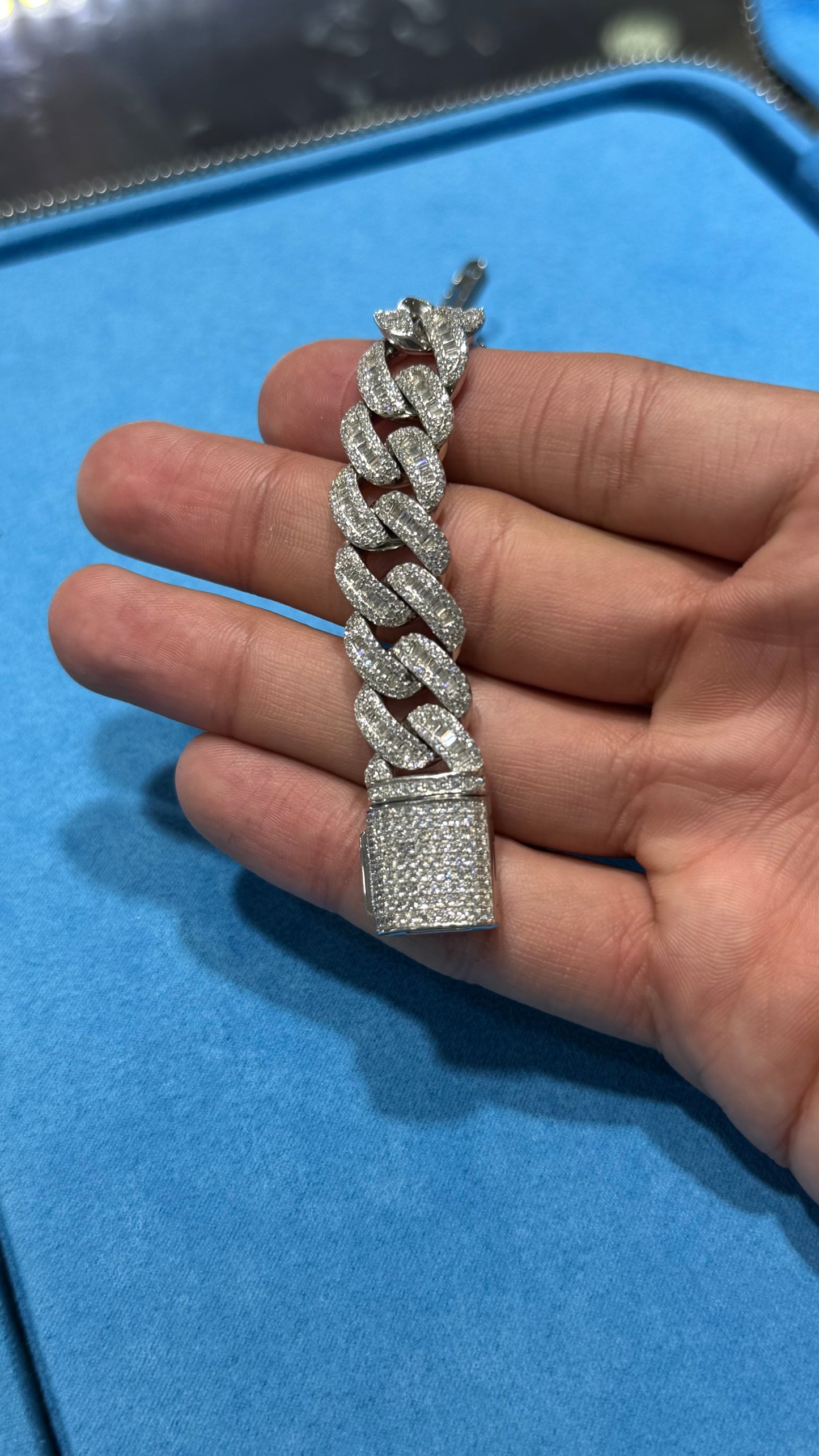 Pulso Baguette Plata.925