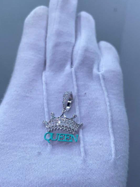 Dije QUEEN Moissanite Vvs 1