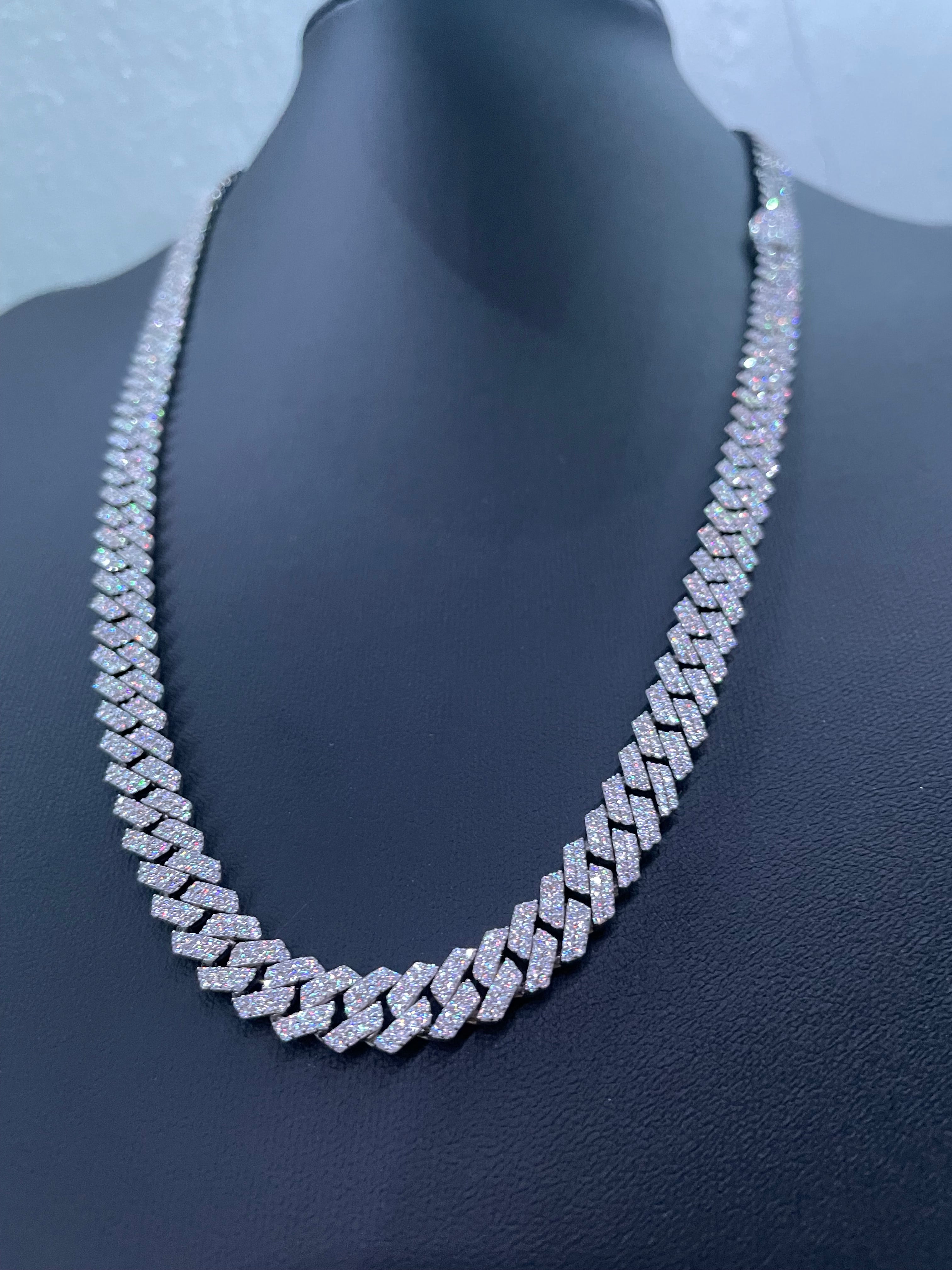 Miami Moissanite Chain