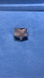 Anillos Estrella Moissanita Plata.925