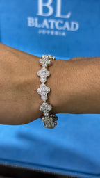 Pulso Cruces Plata.925