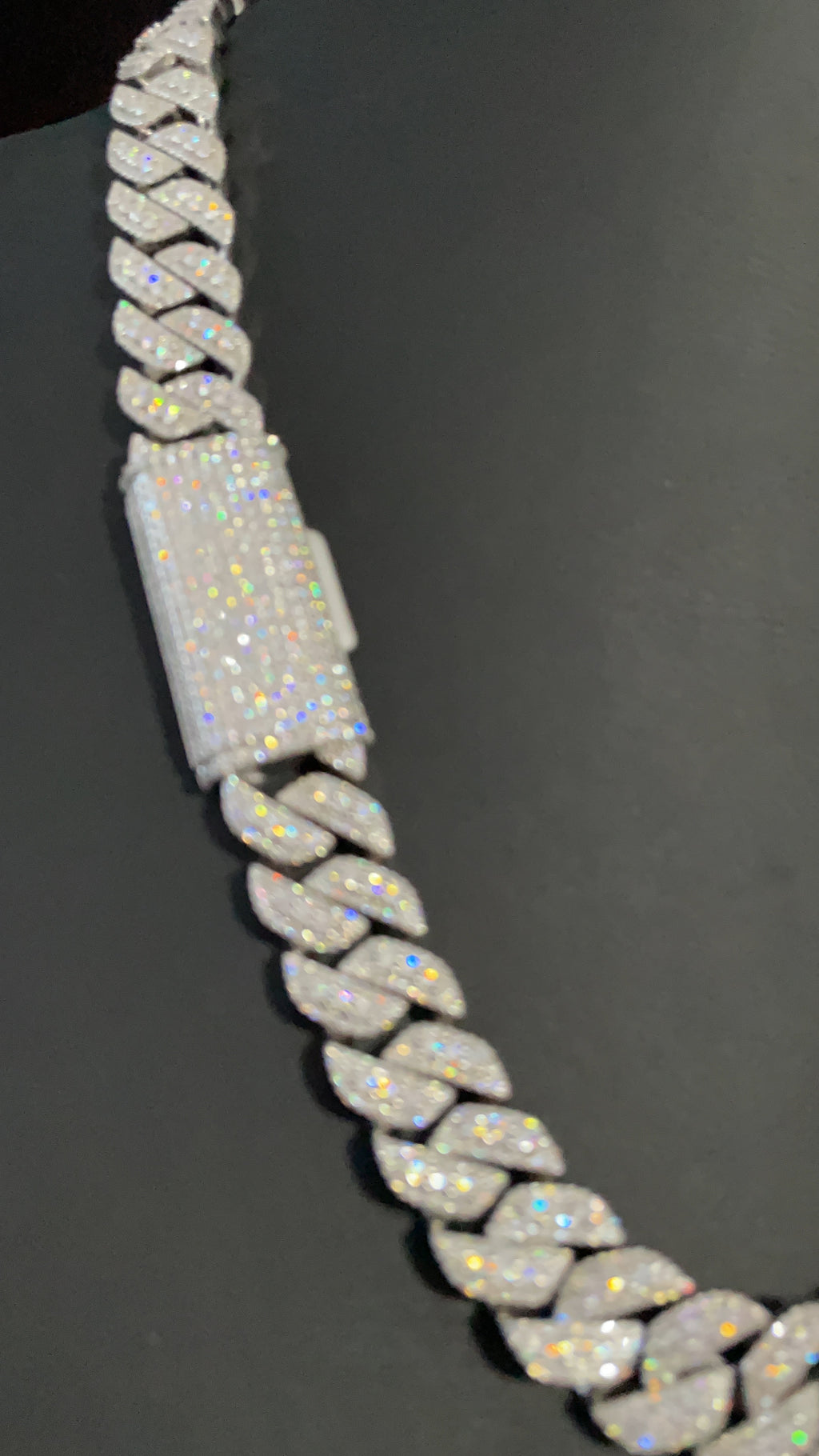 925 Silver Miami Chain