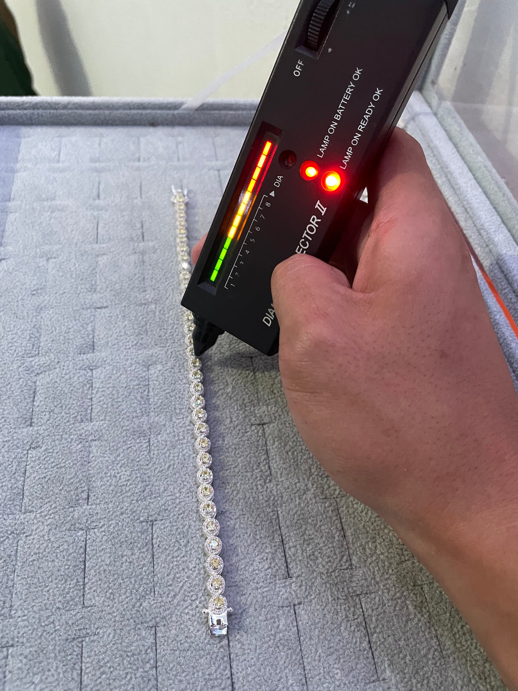 Pulso Tennis Circle Plata.925