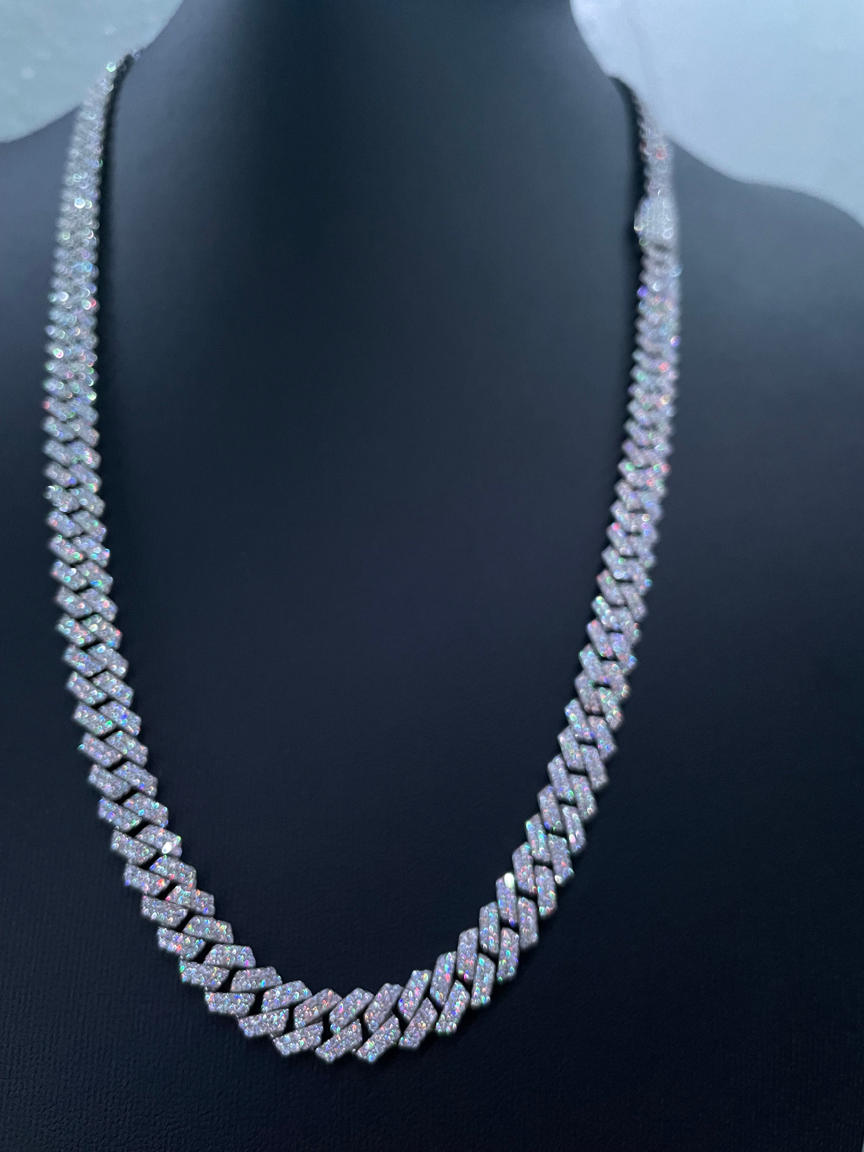 Miami Moissanite Chain