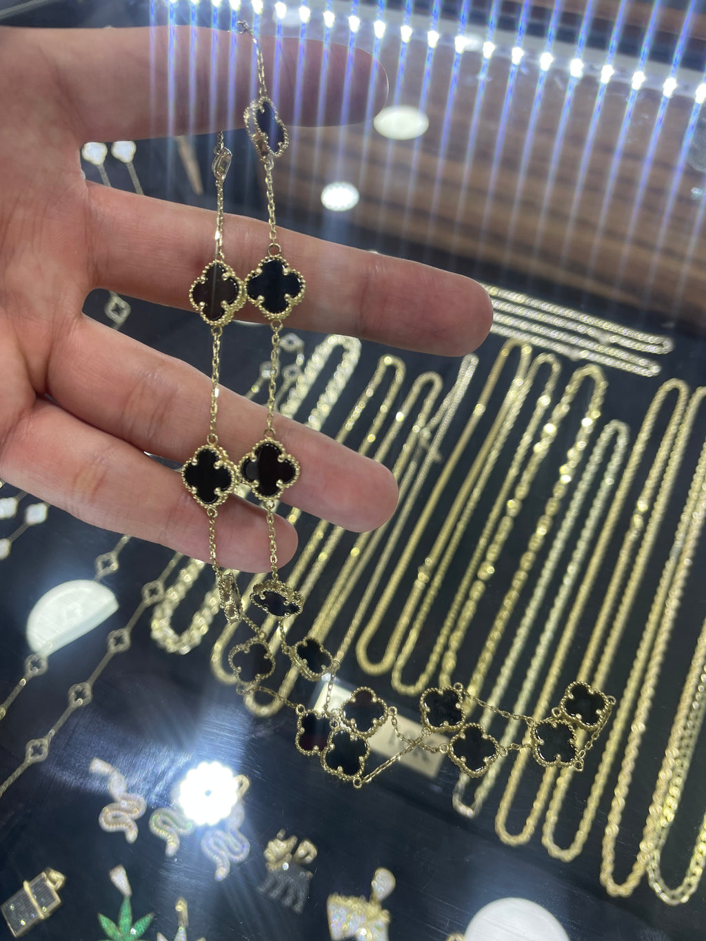 Van Cleef 10k Gold Chain