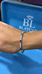 Pulso Corte Esmeralda Plata.925