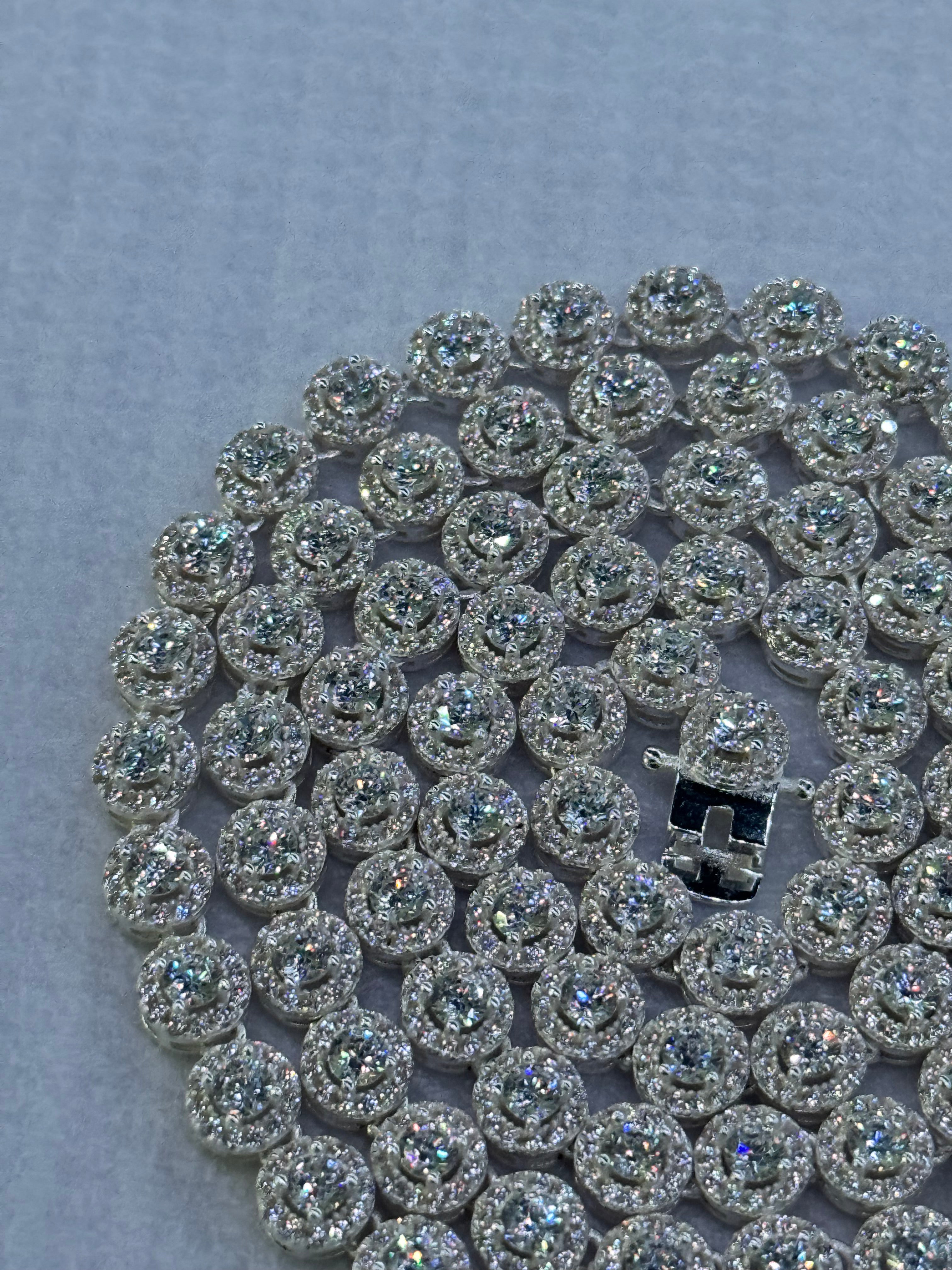 Cadena Circle Plata.925